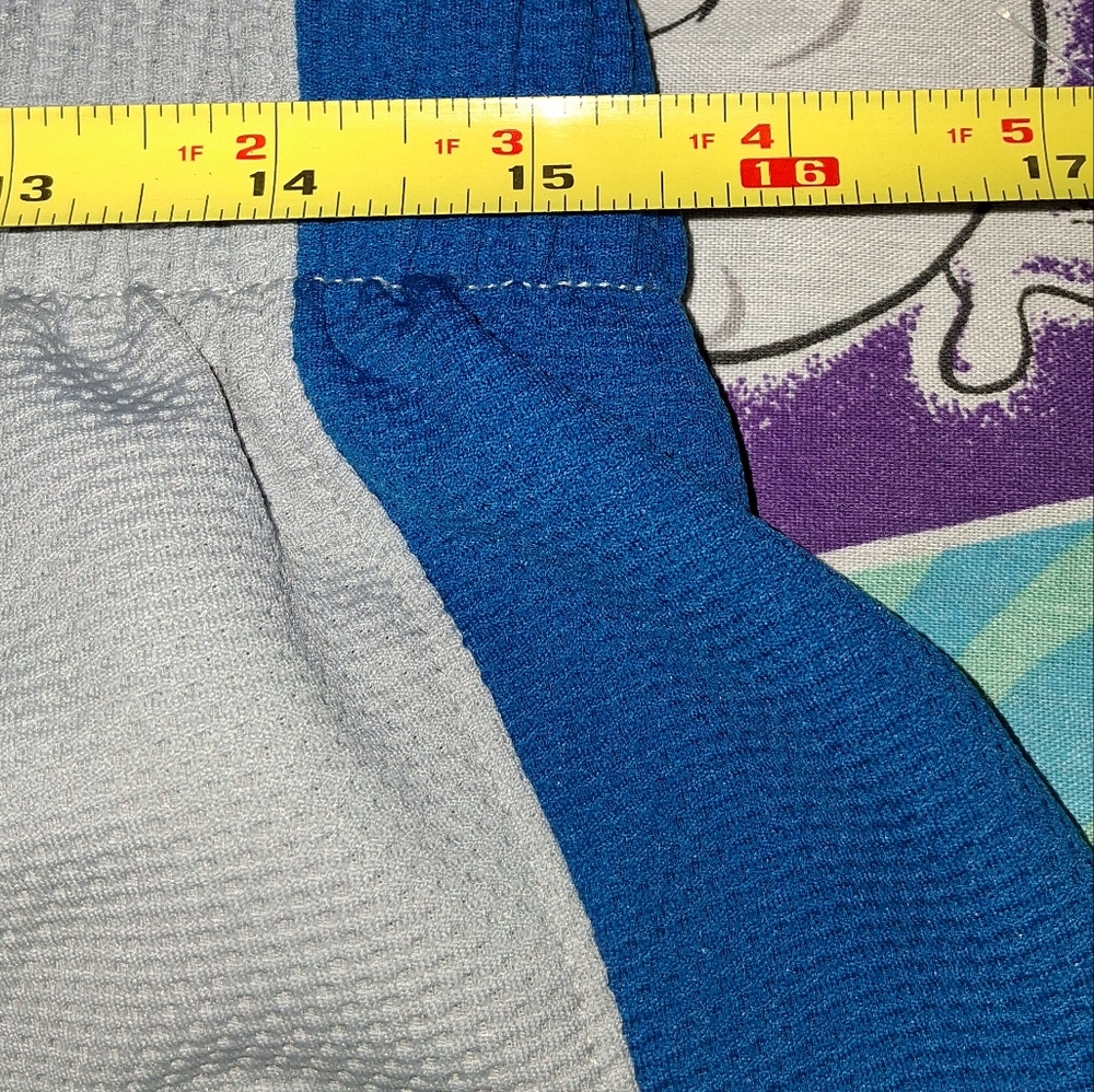Y2K Jordan Vintage Basketball Jersey Gym Shorts Nike Detroit Lions Colorway - Picture 4 of 7